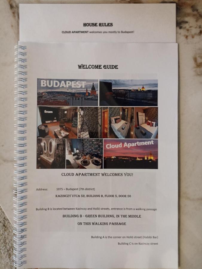 Cloud Apartment Gozsdu Budapest Kültér fotó